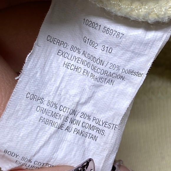 Montana Crewneck Men's M Yellow Big Cotton Better Than Basic Gear - Picture 8 of 15